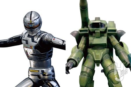 「宇宙刑事ギャバン」がレーザーブレード使用時のヘッドパーツ付きで甦る！スタジオぬえの機動歩兵が再登場！【ソフビキット情報】