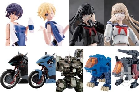 『創彩少女庭園』早乙女 瑠衣【桃桜高校・競泳水着】、薬師寺 久遠【篝火 真里亞ダメージVer.】が登場！「クレスト CR-C90U3」や「D-スタイル シールドライガー［Clear Parts Appended］」などコトブキヤプラモデル情報を一挙紹介！