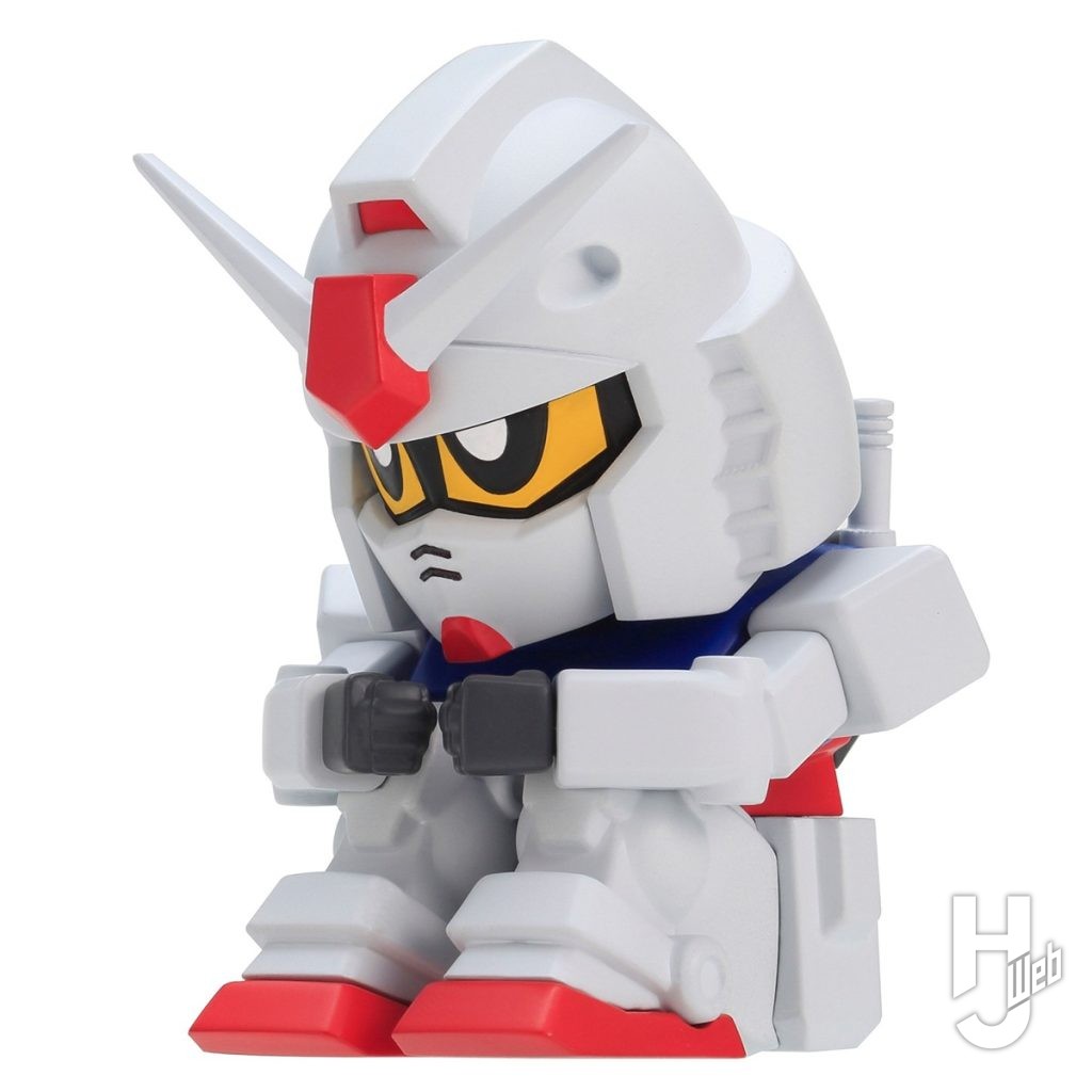 機動戦士ガンダムまちぼうけ ガンダムの場合 Lサイズのガンダム（瞳有り）の画像