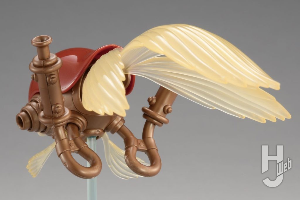 機械の金魚のプラモデル緋の全体画像その3