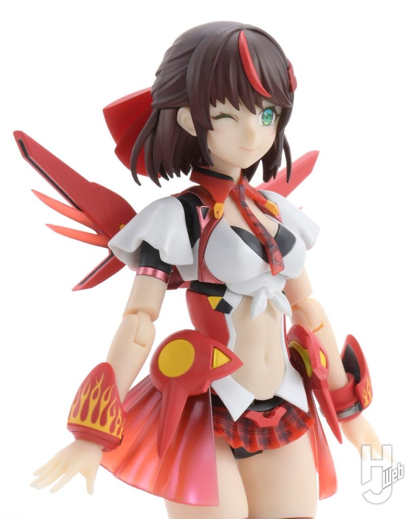 リサ＝キャスターのプラモデルのアップ画像その1