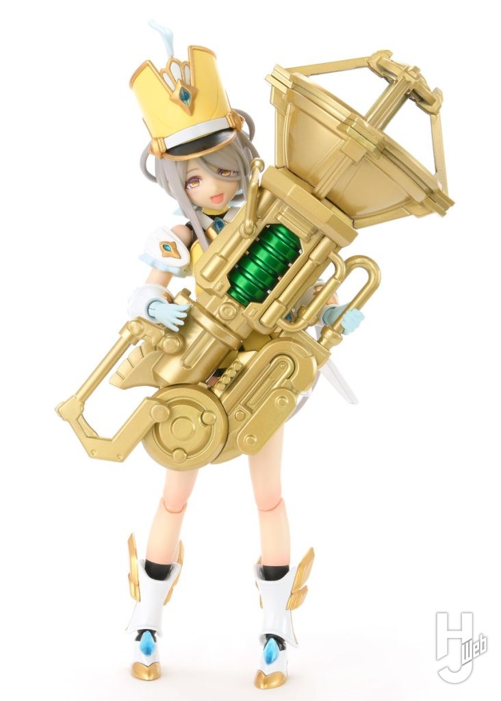 アイリス＝ブルックナーのプラモデルの全体画像その1