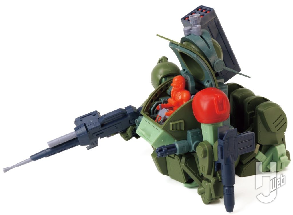 「ウェーブ1／24スコープドッグ」降着ポーズ