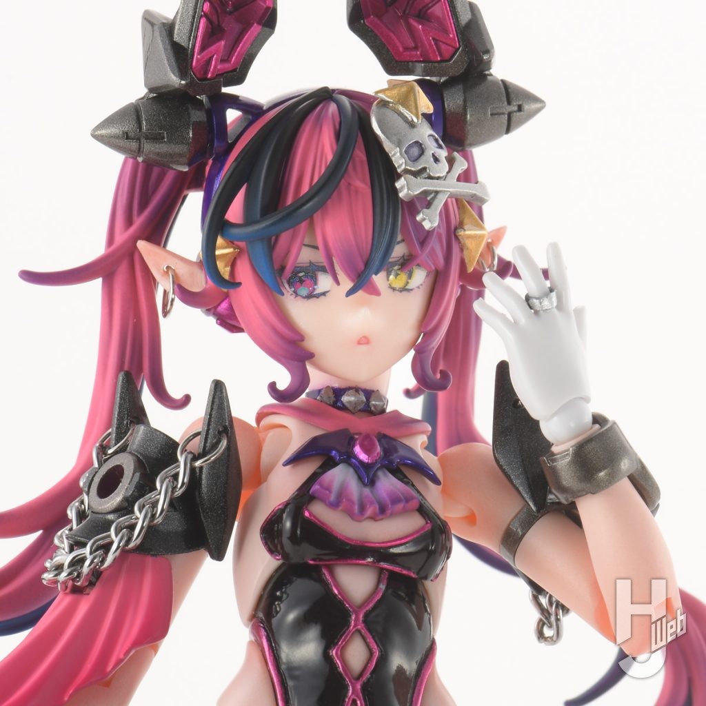 メガミデバイスレイダーのプラモデルのアップ画像その1