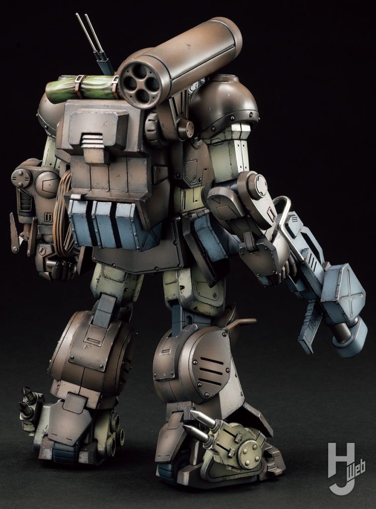 バウンティドッグ　ボイル少佐機　背面