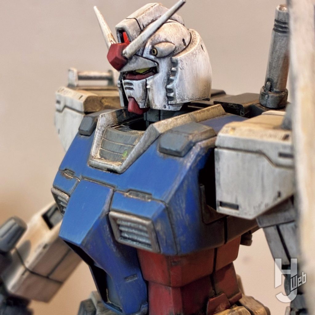 バーチャルホビーフェス×ビルダーズノートのHG RX-78-2 ガンダム (ORIGIN版)　製作／量産型リビングビルダー沖の画像