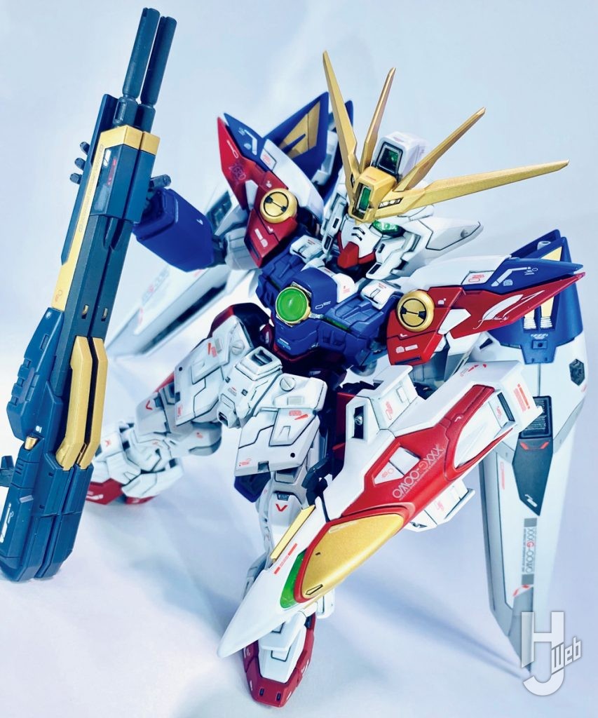 バーチャルホビーフェス×ビルダーズノートのMGSD ウイングガンダムゼロTV版 完成　製作／しおんの画像