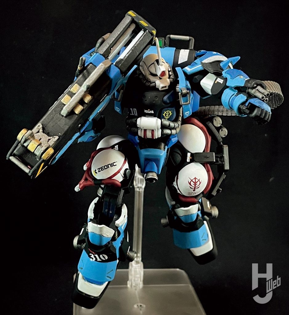 バーチャルホビーフェス×ビルダーズノートのGQ版 高機動型ザク ユーマ･ライトニング専用機　製作／積み機クズ師の画像