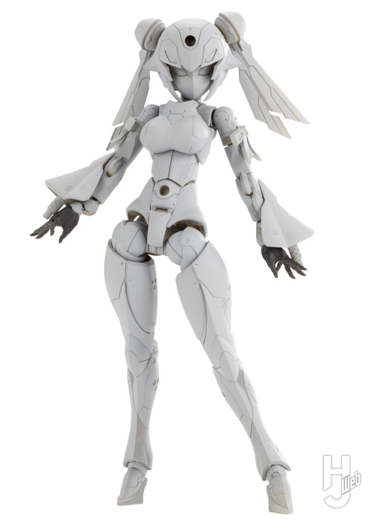 メガロマリアのエアリィのプラモデル原型の画像