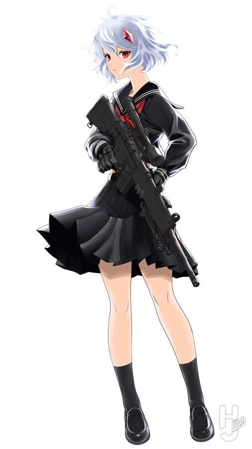 メガロマリアの赤菱サナのイラスト