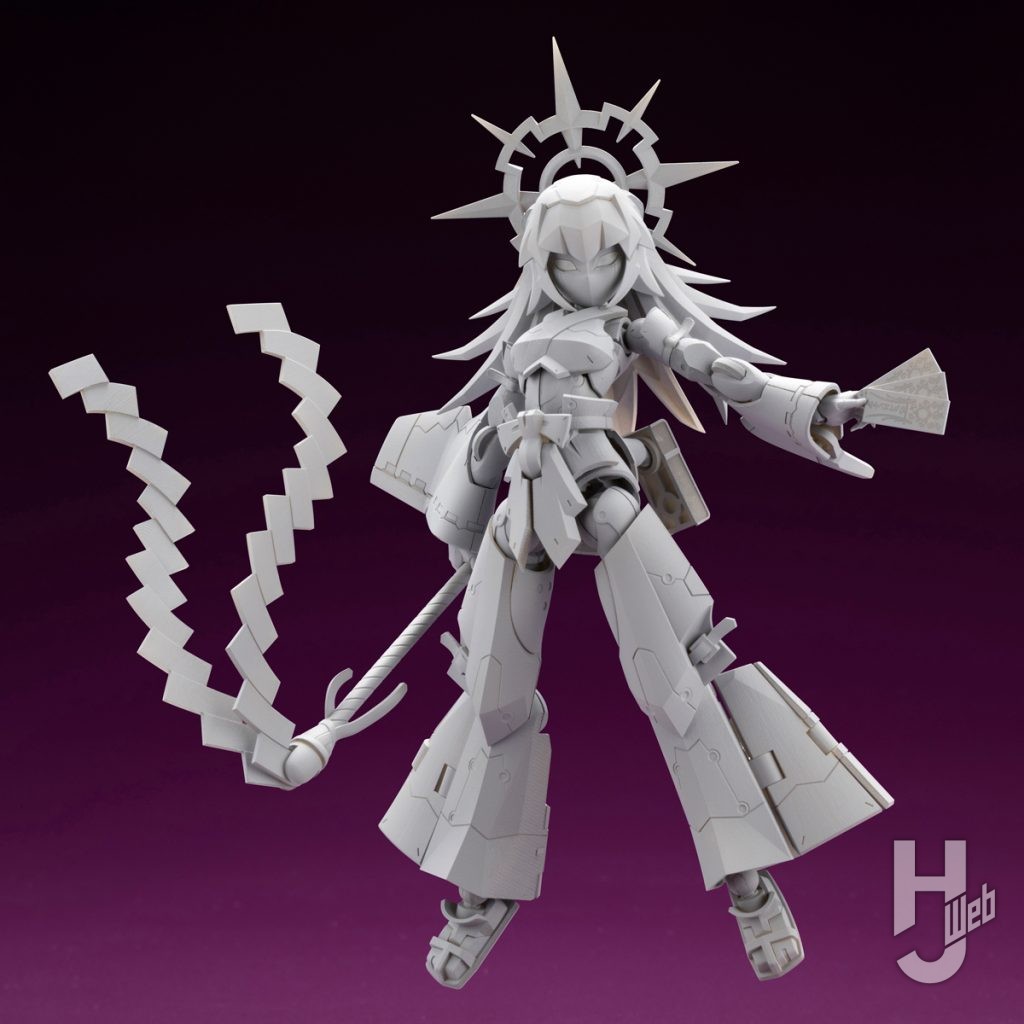 メガロマリアのアイスアイゼンのプラモデル原型の画像