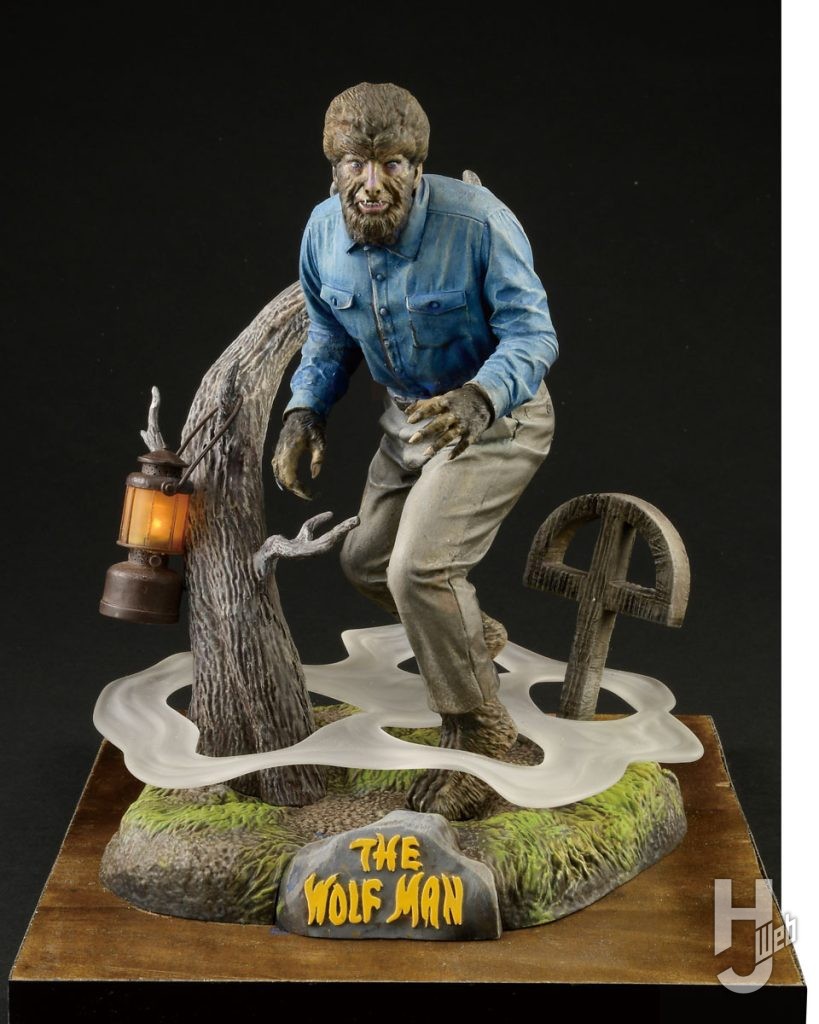 ロン・チェイニー・ジュニア as 狼男
正面