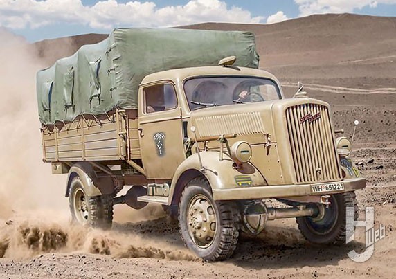 WWII ドイツ軍 Kfz305 オペル・ブリッツ タイプA 4×4 軍用トラック