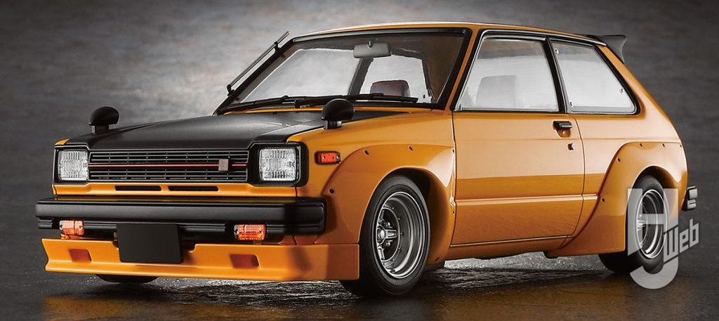 トヨタ スターレット KP61 S（3ドア）中期型（1980）“カスタムバージョン”
