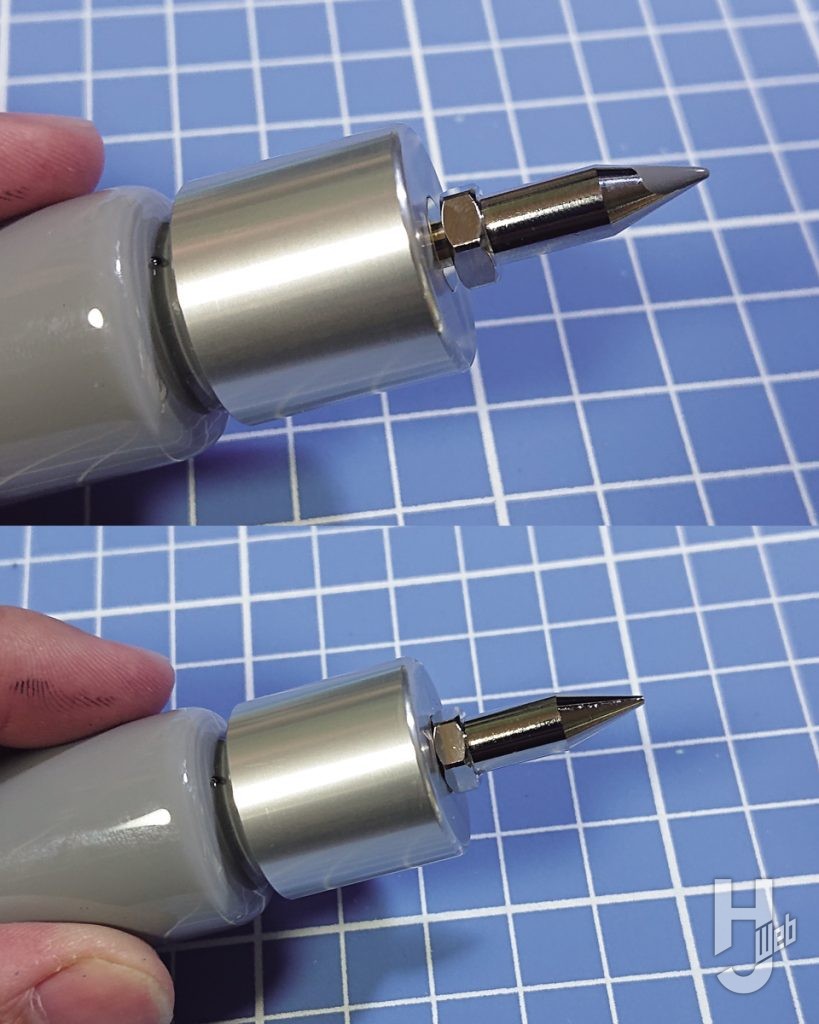 カートリッジ式エアブラシの準備の画像その5