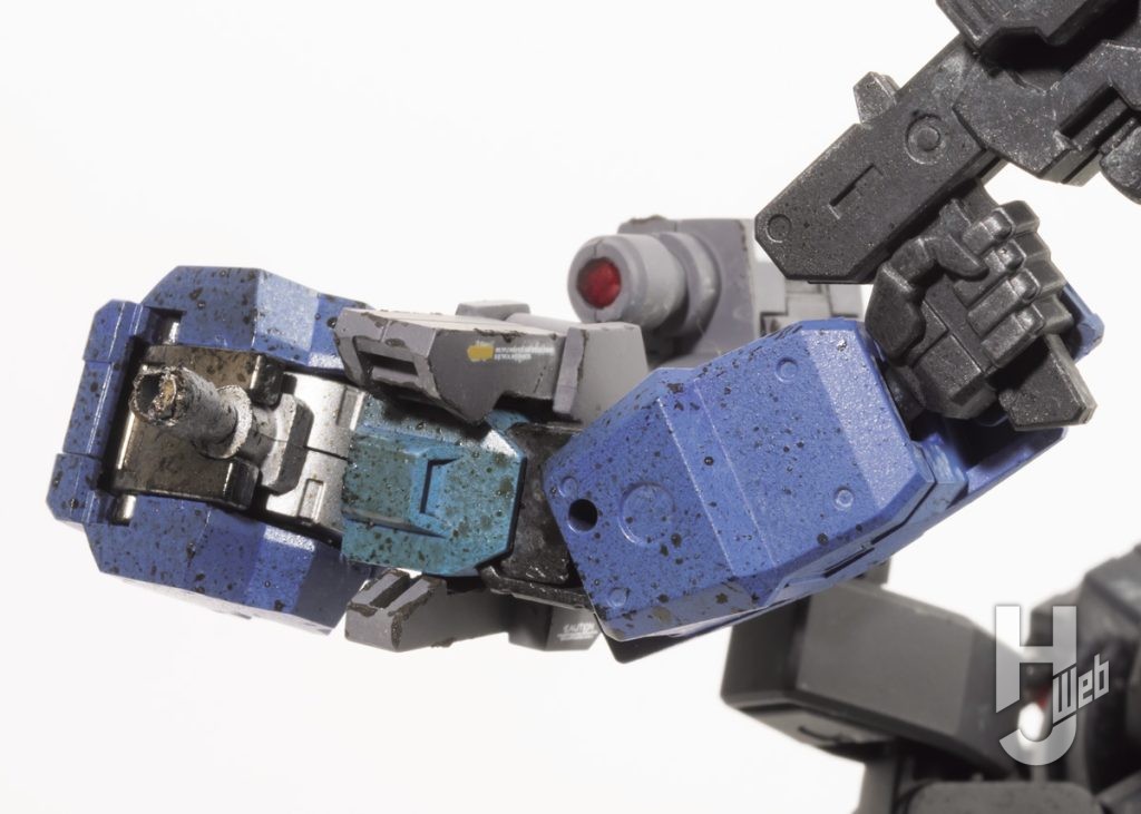塗装後のプラモデルのアップ画像その2