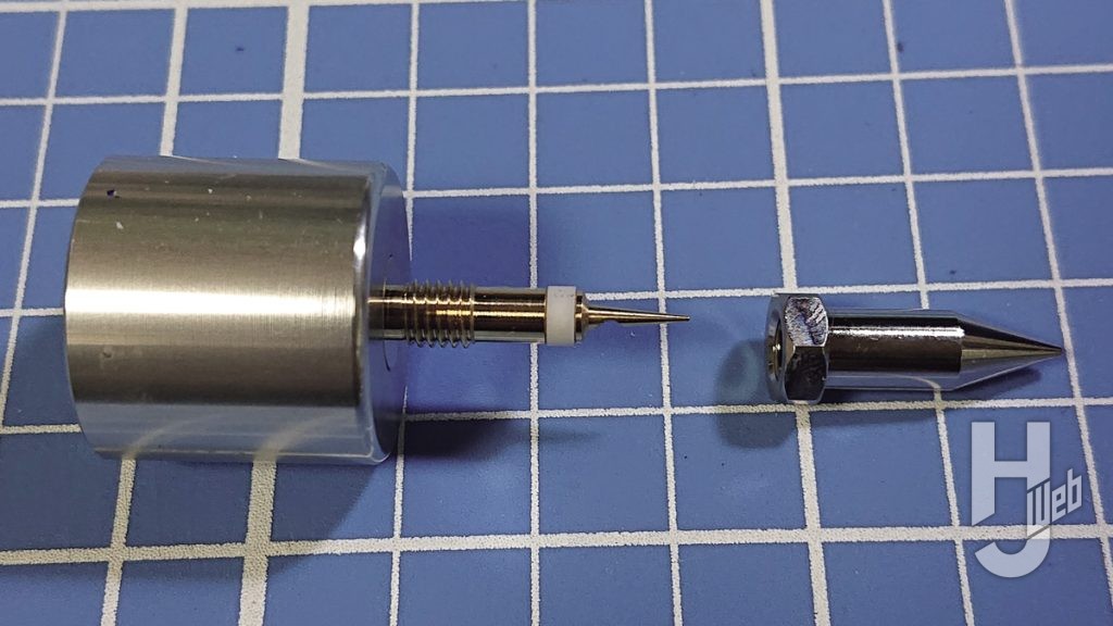 カートリッジ式エアブラシの手入れの画像その5