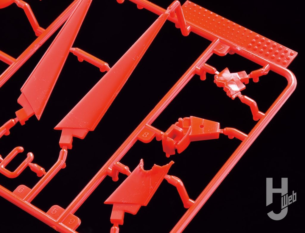 PLAMAX ブラッドサッカー ダメージ表現パーツ ランナー拡大