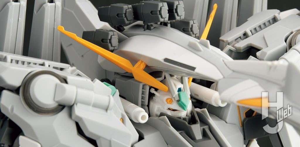 HG　アリュゼウス　正面　アンテナ部分　拡大