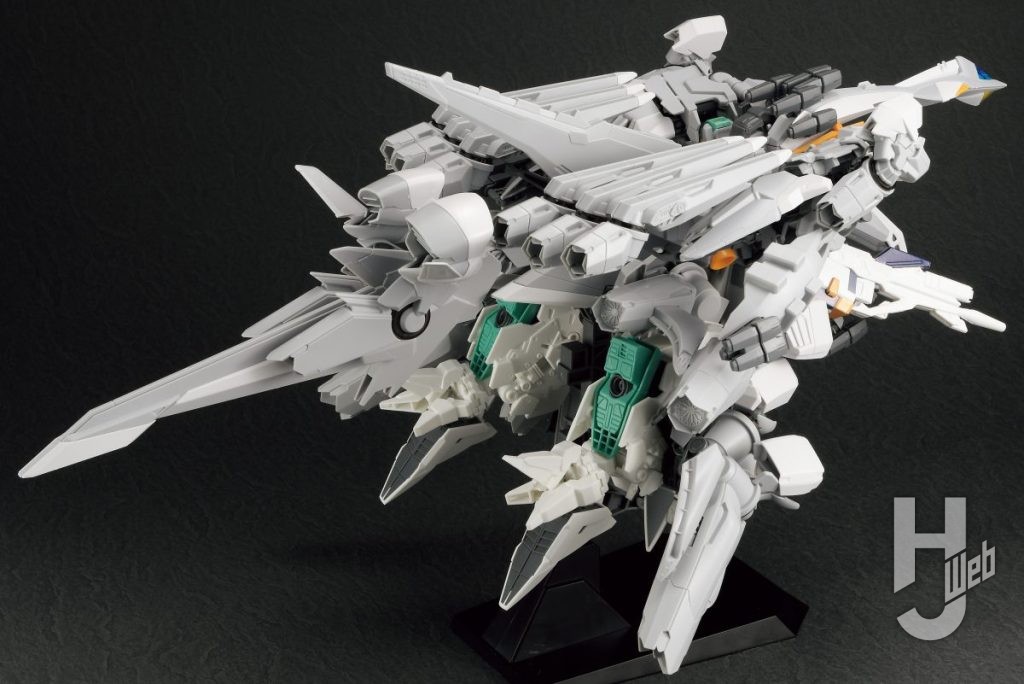 HG　アリュゼウス　変形時背面