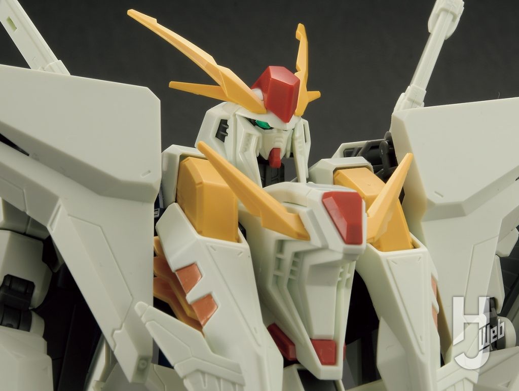 HG Ξガンダム（機動戦士ガンダム 閃光のハサウェイ キルケーの魔女）ガンダムフェイス装着時