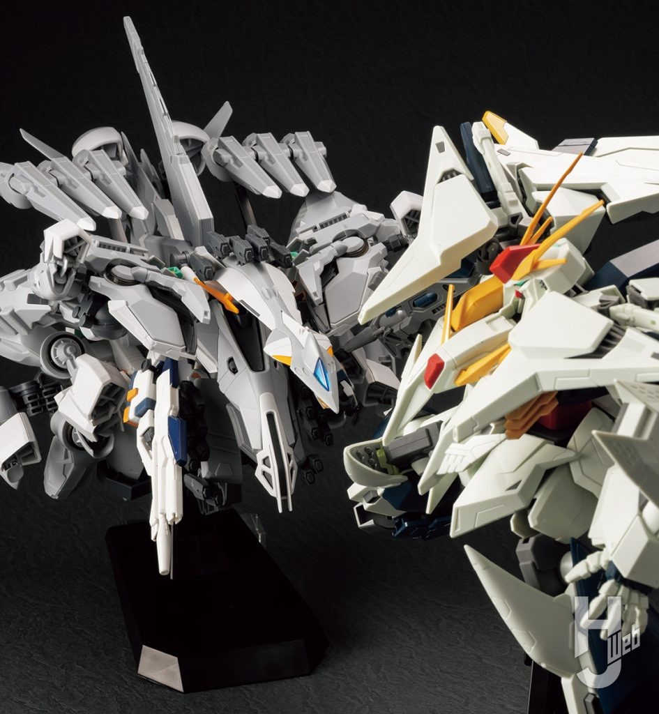 HG Ξガンダム（機動戦士ガンダム 閃光のハサウェイ キルケーの魔女）、HGアリュゼウス　劇中再現　画像