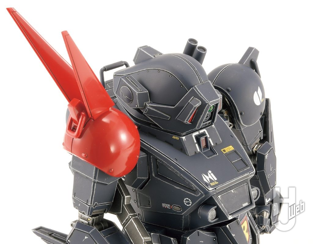 林哲平製作「PLAMAX ブラッドサッカー」頭部俯瞰アップ