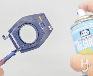 林哲平製作「PLAMAX ブラッドサッカー」製作中途Mr.スーパースムースクリアーつや消し