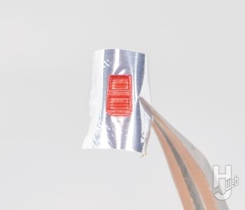 林哲平製作「PLAMAX ブラッドサッカー」製作中途クリアーパーツ塗装2