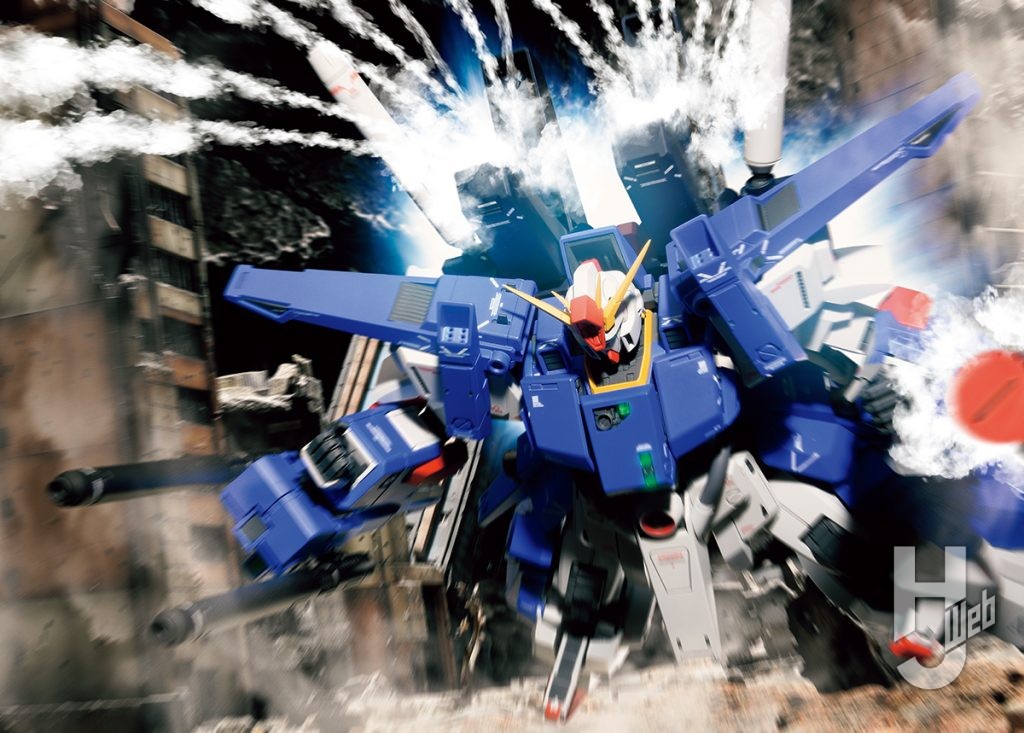 哀川和彦製作「MG フルアーマーZZガンダム Ver.Ka」特撮