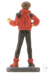 哀川和彦製作「MG フルアーマーZZガンダム Ver.Ka」ジュドーフィギュア背面