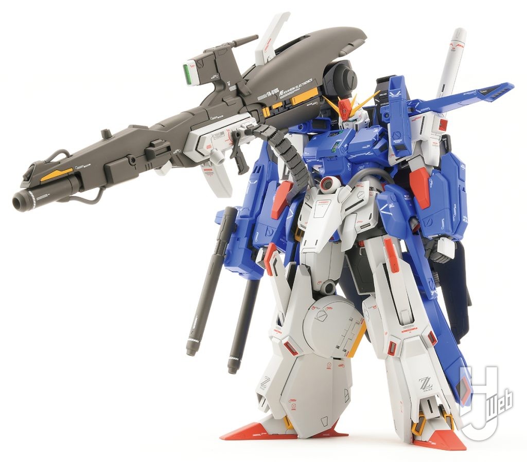 哀川和彦製作「MG フルアーマーZZガンダム Ver.Ka」フル装備