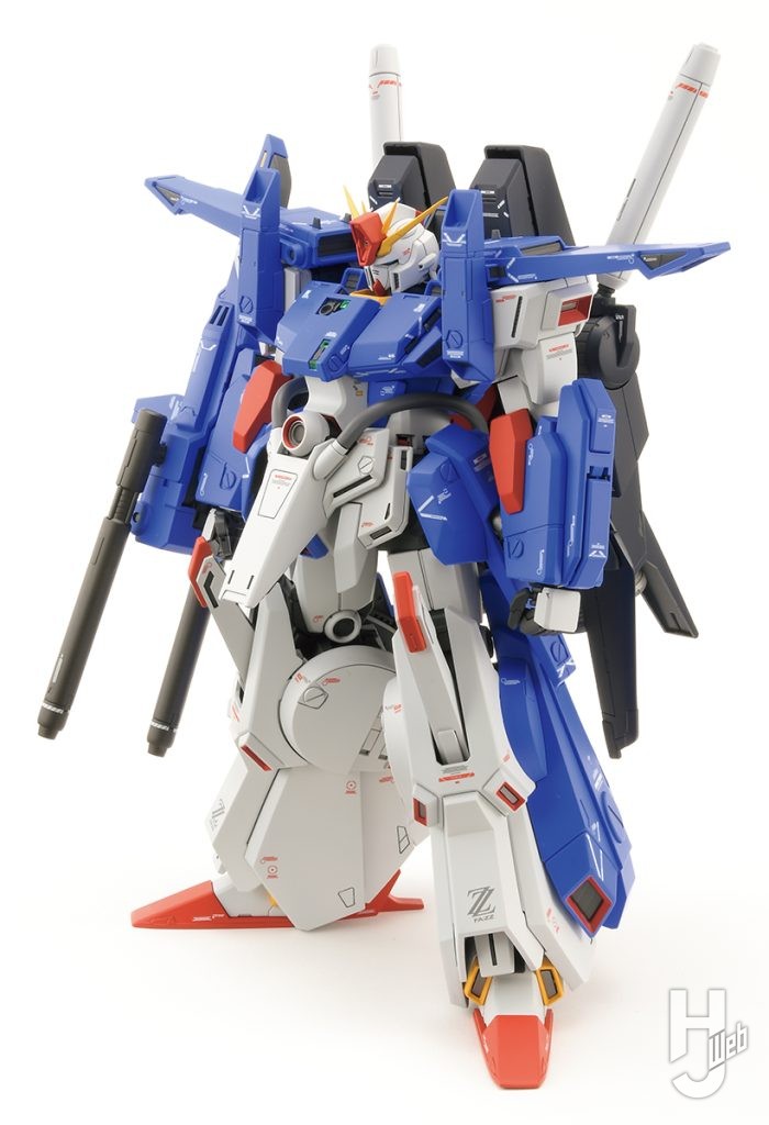 哀川和彦製作「MG フルアーマーZZガンダム Ver.Ka」俯瞰