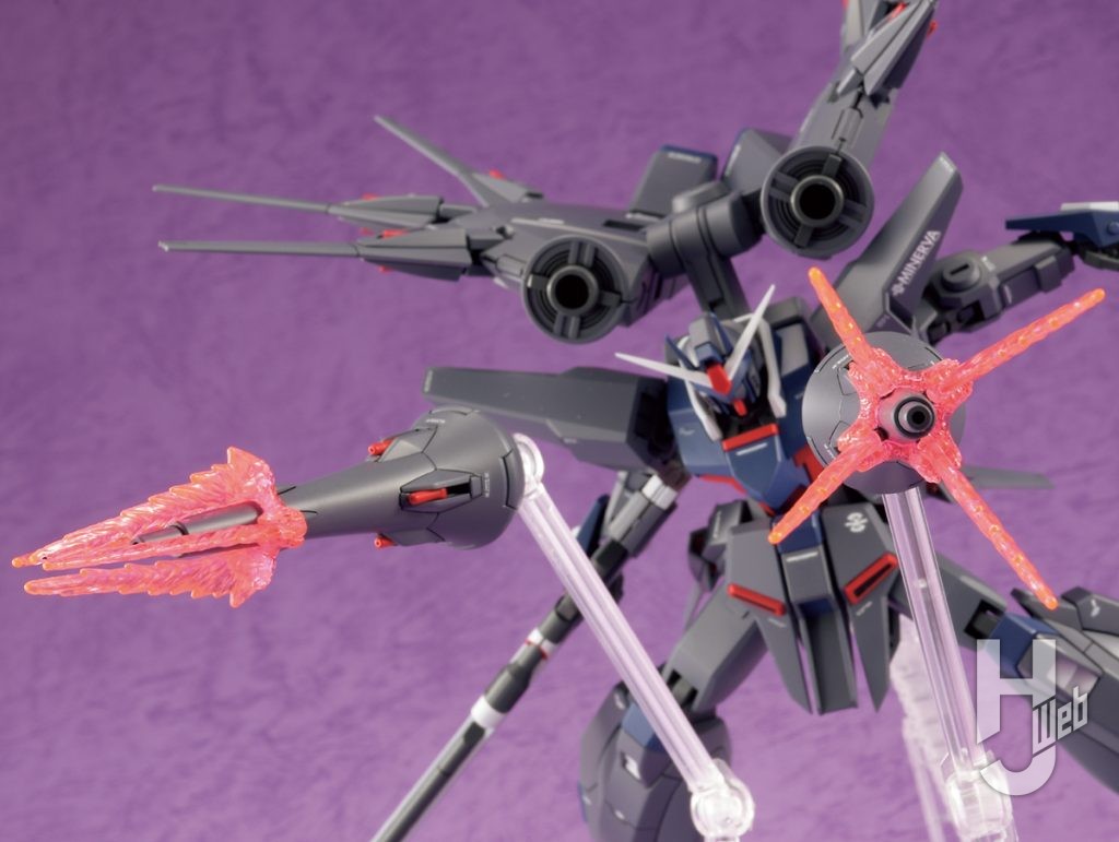 こな製作「レジェンドガンダム」大ドラグーン構え