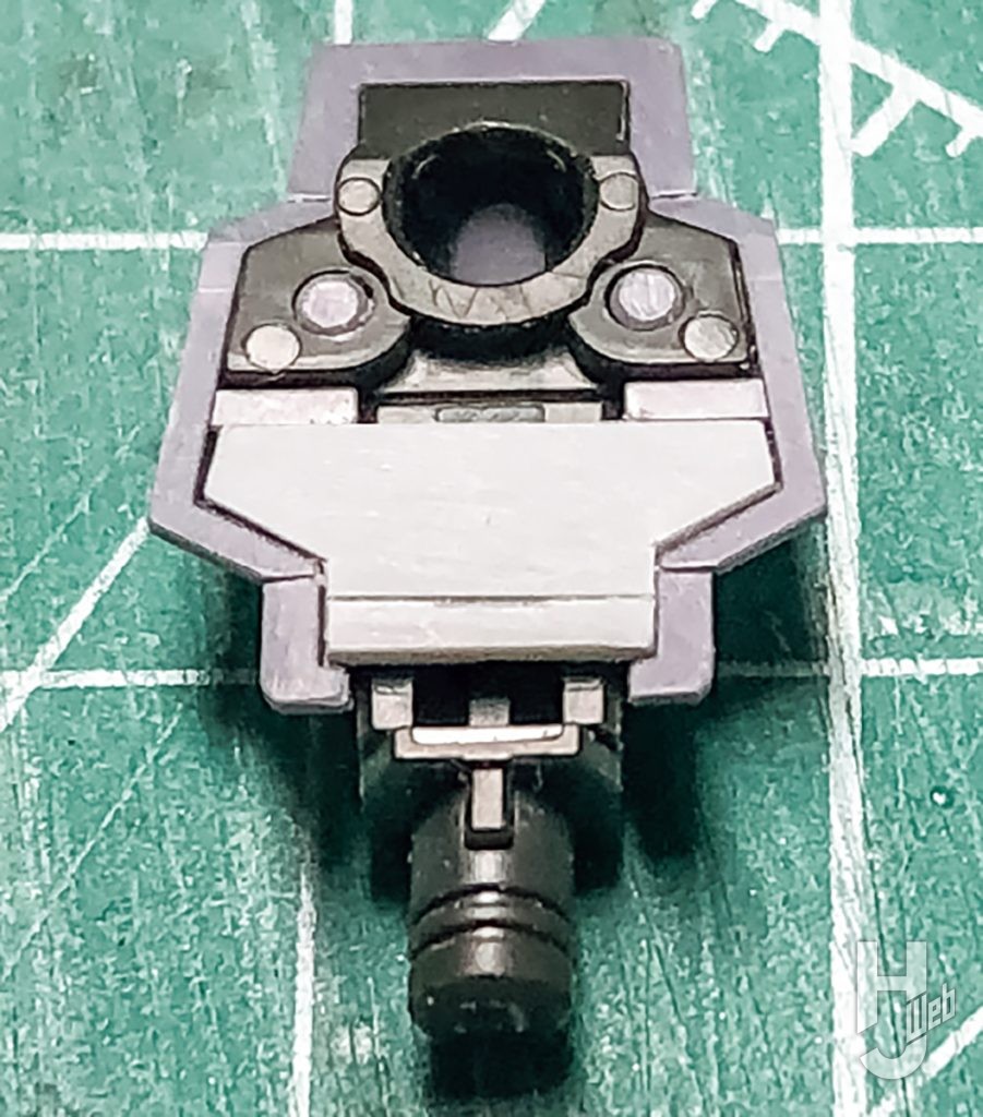 こな製作「レジェンドガンダム」製作中途サイドアーマー裏