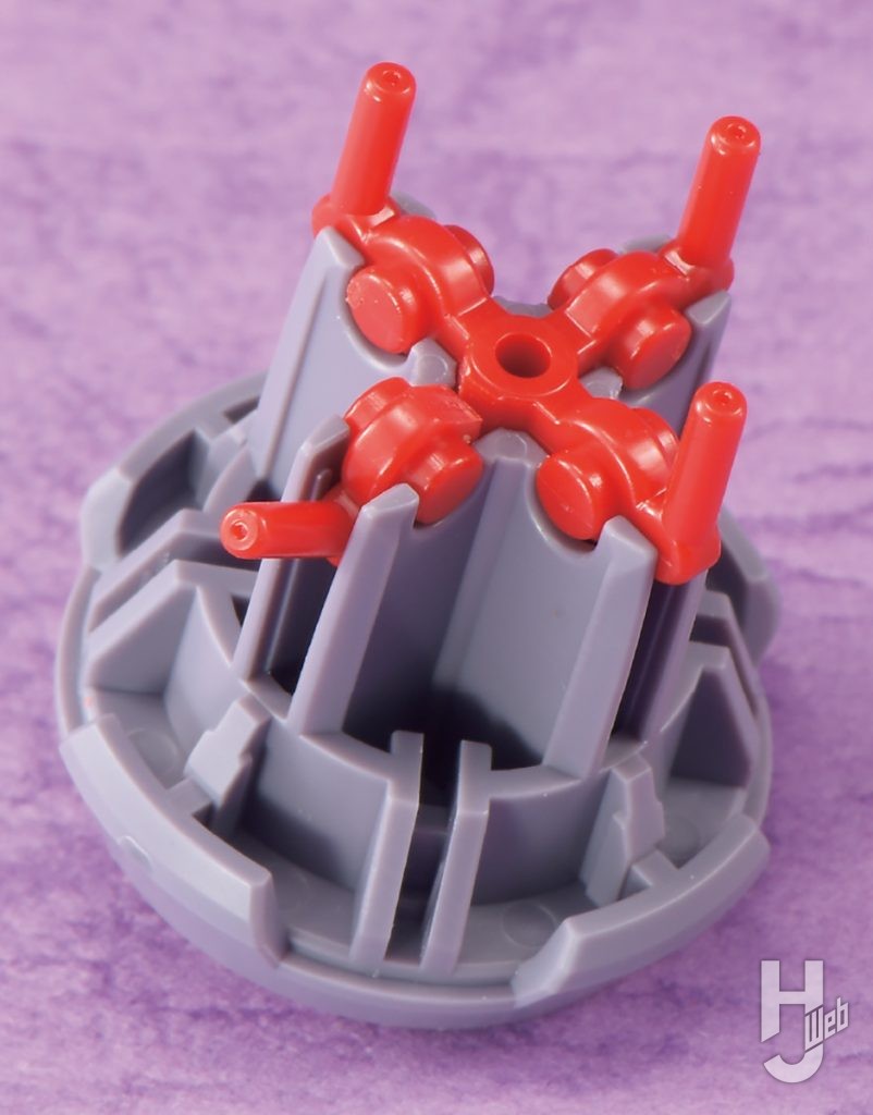 こな製作「レジェンドガンダム」大ドラグーン赤いビーム砲部