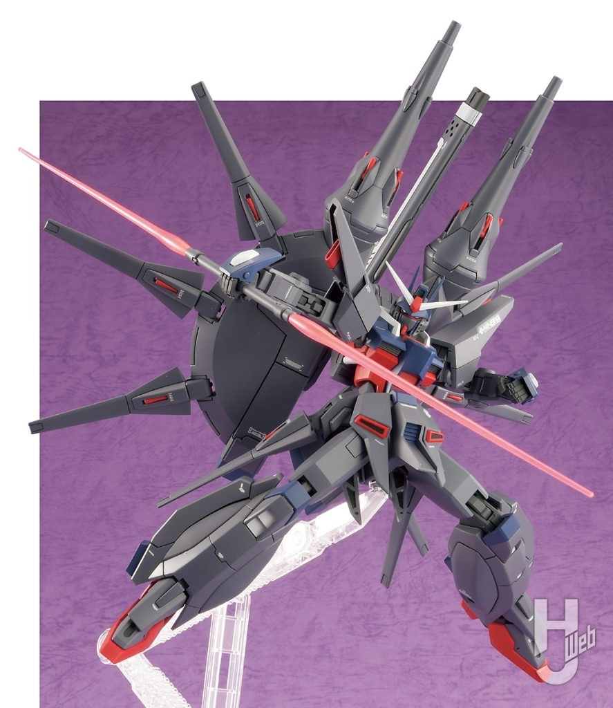 こな製作「レジェンドガンダム」ポージング例