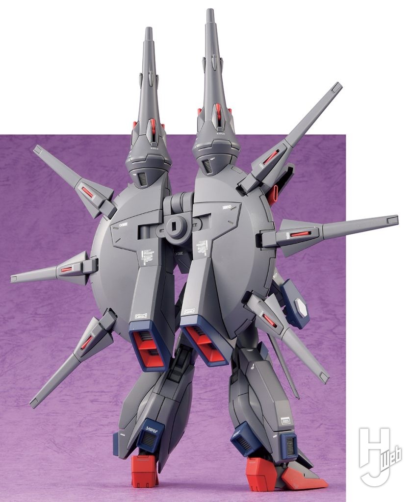 こな製作「レジェンドガンダム」背面