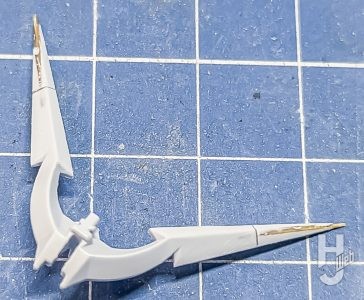 ネコアシ製作「ガンダムグリープ」製作中途アンテナ