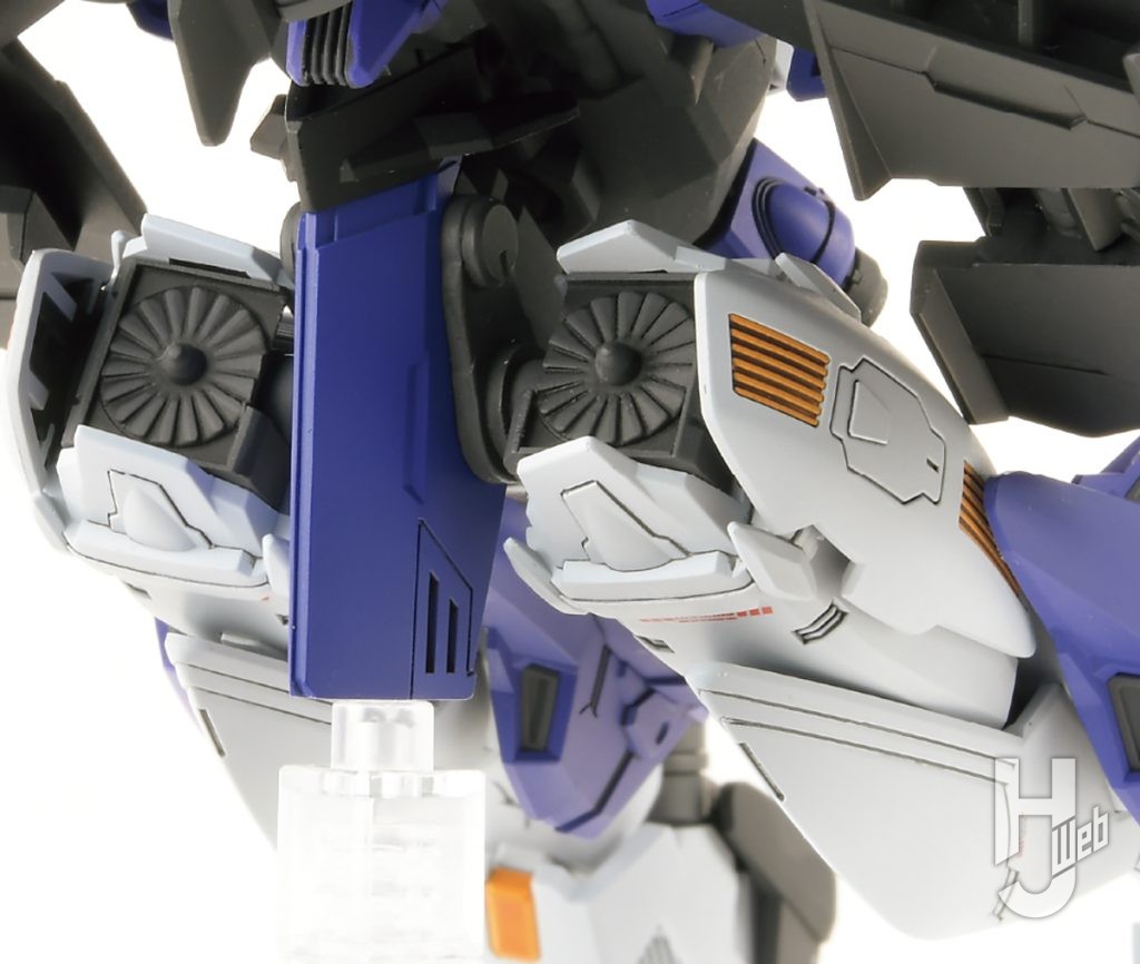 ネコアシ製作「ガンダムグリープ」モビルアーマーモードリアクタージェットエンジンアップ