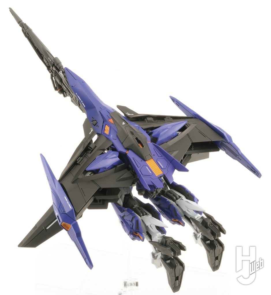 ネコアシ製作「ガンダムグリープ」モビルアーマーモード上面