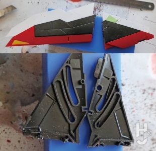 セイラマスオ製作「MASUO’s Planning」製作中途翼調整2