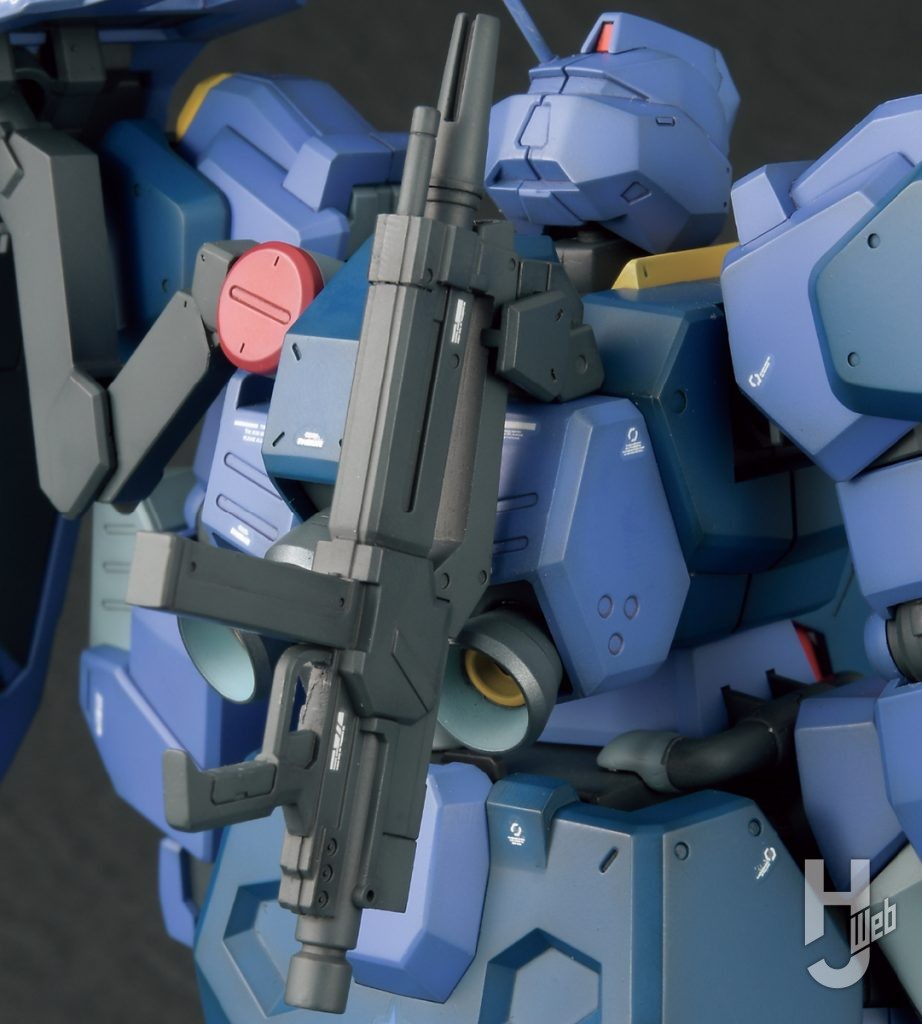JUNIII製作「グスタフ・カール00型」背面マウントパーツ前後逆での武装マウント