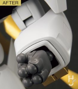 朱凰製作「龍王丸」ハンド周辺工作後