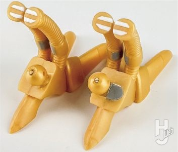 朱凰製作「龍王丸」鳳王形態ツメパーツ製作中途