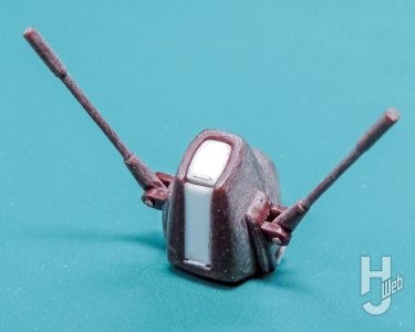 田仲正樹製作「スペース・グライア」製作中途頭部