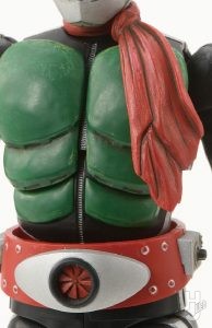 只野☆慶「仮面ライダー新1号」胴体アップ