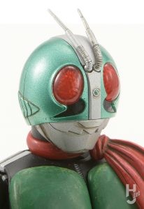 只野☆慶「仮面ライダー新1号」顔アップ