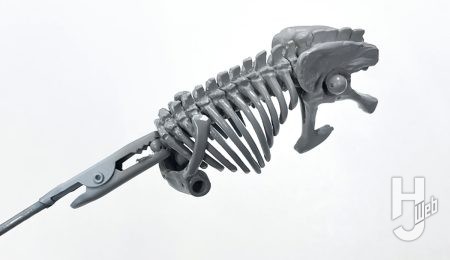ウラベヒロト製作「アロサウルス」製作中途塗装1