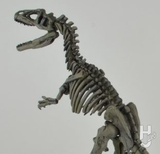 ウラベヒロト製作「アロサウルス」背面寄り